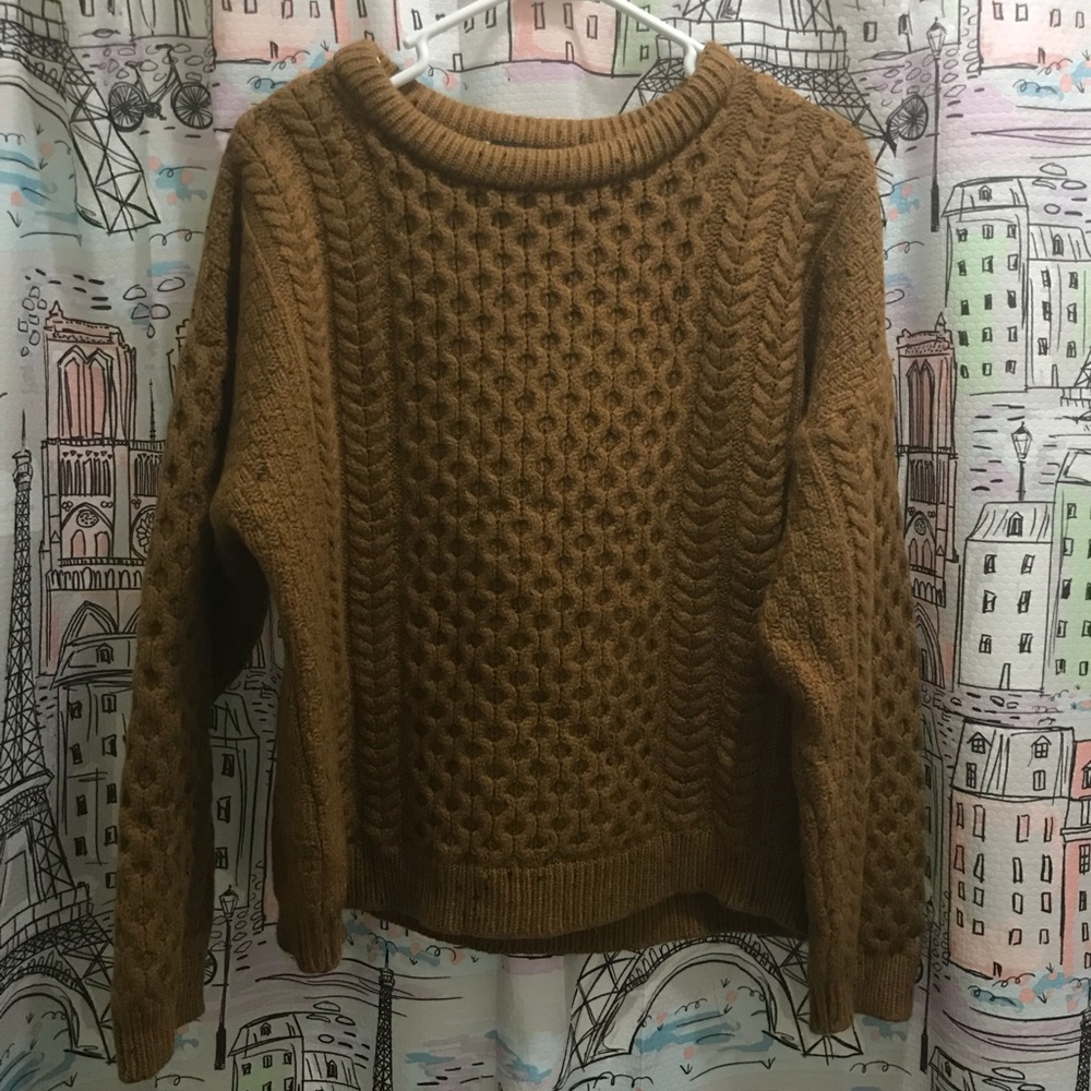 VTG BROWN CHUNKY JACKET